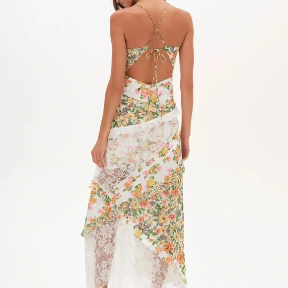 NEW For Love & Lemons - Rosalyn Maxi Dress - Picture 4 of 4